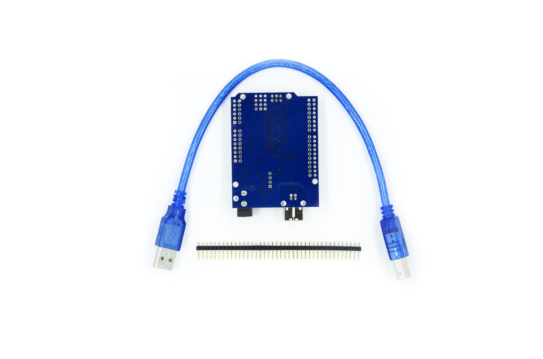 Arduinos UNO R3 with QFP chip ATmega328P and free cable